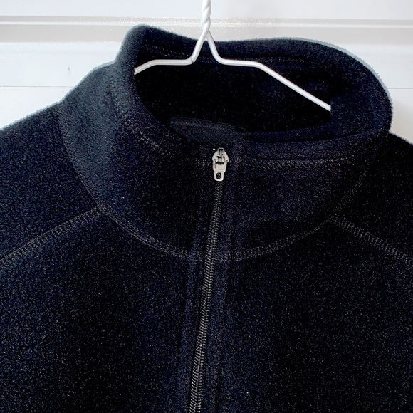 PATAGONIA MEN’s Syncilla Fleece Long Sleeve Pullover BLACK  XL SUPER WARM GUC - Picture 2 of 8